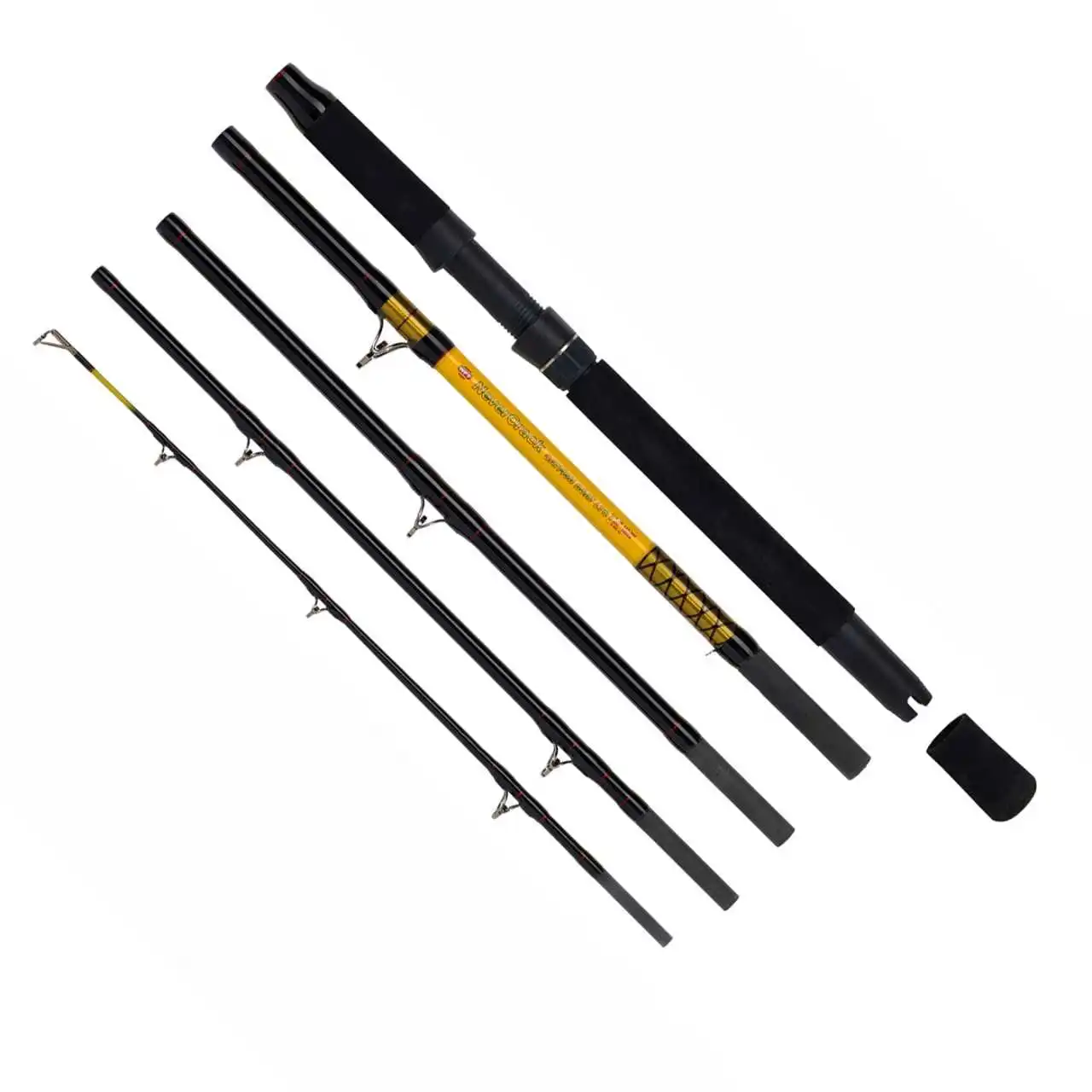 WFT Never Crack Catfish Boat LTC 5-Sections 5tlg 260cm 200-1000g 3 WFT Never Crack Catfish Boat LTC 5-Sections 5tlg 260cm 200-1000g