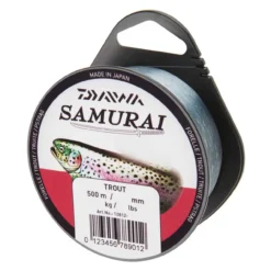 Daiwa Samurai Forelle - 500m / Transparent-grau