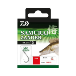 Daiwa Samurai Zanderhaken Größe 1/0 10 Stück
