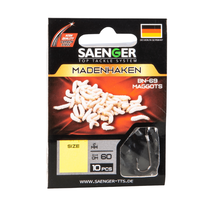 Sänger Madenhaken BN-69 – 60cm Größe 14 2,9kg 0,18mm 3 Sänger Madenhaken BN-69 – 60cm Größe 14 2,9kg 0,18mm