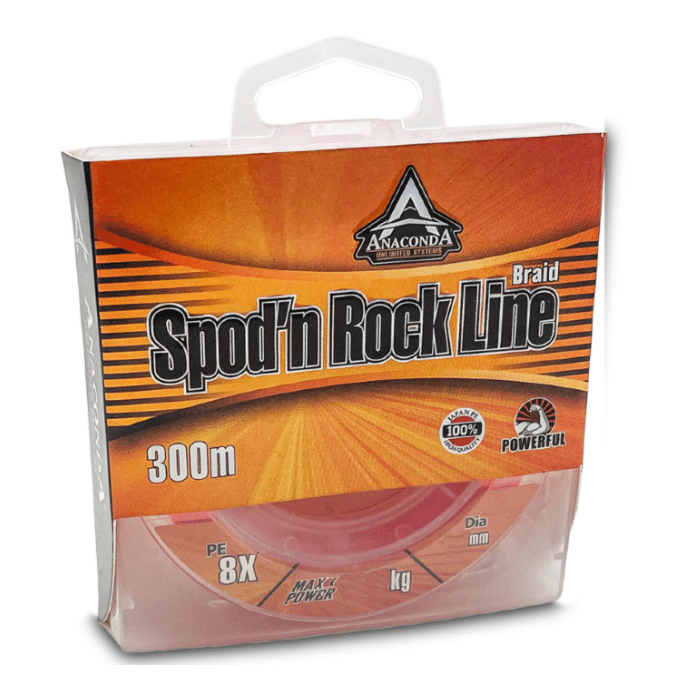 Anaconda Spod’n Rock Line 300 Meter 0,16 Mm 8,75 Kg Red 3 Anaconda Spod’n Rock Line 300 Meter 0,16 Mm 8,75 Kg Red
