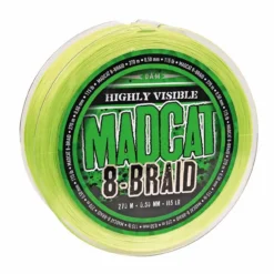 DAM MadCat 8-Braid Hi Vis Yellow/Green 0,40mm 270m 40,8kg