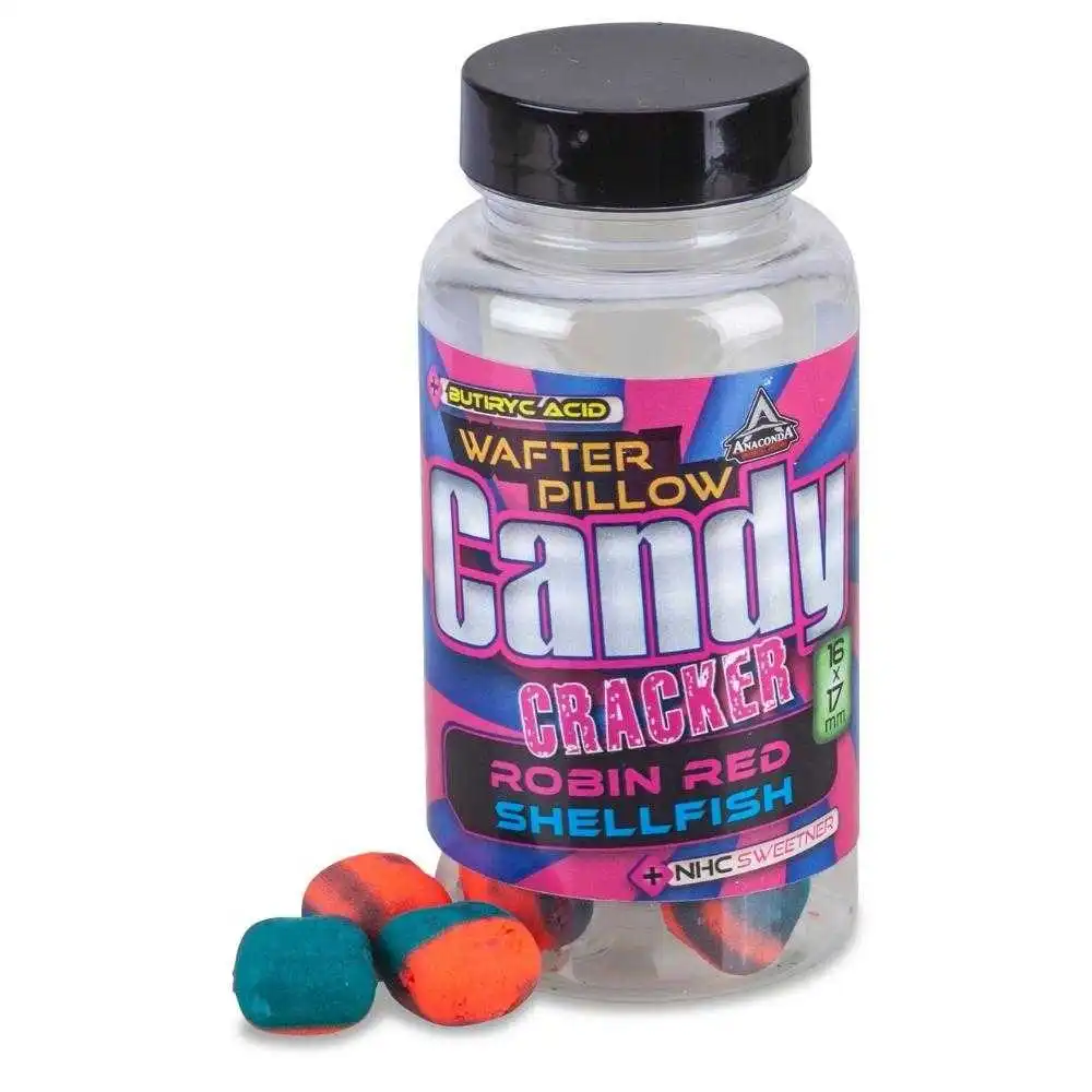 Anaconda Candy Cracker Wafter Pillow Robin Red Shellfish 16 X 17 Mm 3 Anaconda Candy Cracker Wafter Pillow Robin Red Shellfish 16 X 17 Mm