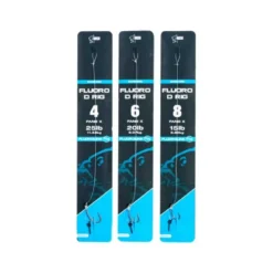 Nash Fluorocarbon D-Rig Size 04 Barbless 11,33 Kg -Angeln Verkaufsgeschäft Nash Fluorocarbon D Rig 8 1280x1280