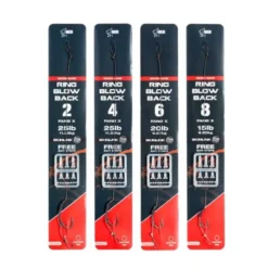 Nash Ring Blow Back Rig Size 06 Barbed 9,07 Kg -Angeln Verkaufsgeschäft Nash Ring Blow Back Rig Size 06 Barbed 9 07 kg 4 1280x1280