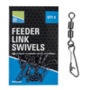Preston Double Feeder Link Swivels