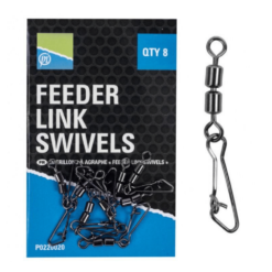 Preston Double Feeder Link Swivels