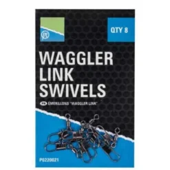 Preston Waggler Link Swivel 8 Stück