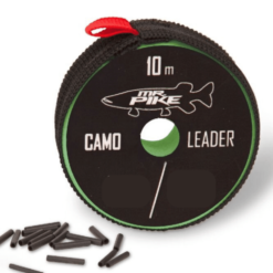 Quantum Mr. Pike Camo Coated Leader 9 Kg 10 Meter Camo
