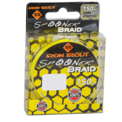 Iron Trout Spooner Braid 0,04 Mm 2,2 Kg 150 Meter Gelb