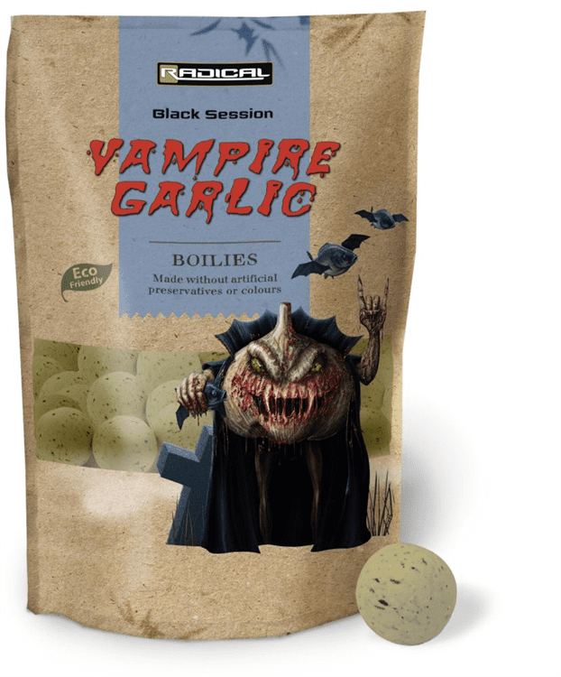 Radical Vampire Garlic Boilies 16 Mm 1 Kg 3 Radical Vampire Garlic Boilies 16 Mm 1 Kg