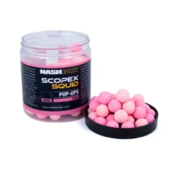 Nash Bait Scopex Squid Pop Ups Pink 12mm 50g