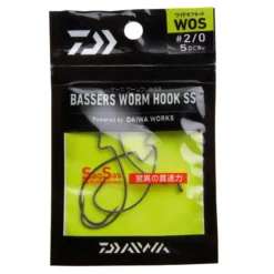 Daiwa Bassers Worm Hook Offset Haken -Angeln Verkaufsgeschäft bassers wide off set packung 1280x1280