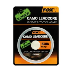 Fox Edges Camo Leadcore Woven Leader 50lb-25m