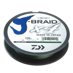 Daiwa J-Braid X4 135m Dark Green