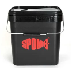 Fox Spomb Square Bucket 17L -Angeln Verkaufsgeschäft dbt001 square bucket 17ltr front 1280x1280