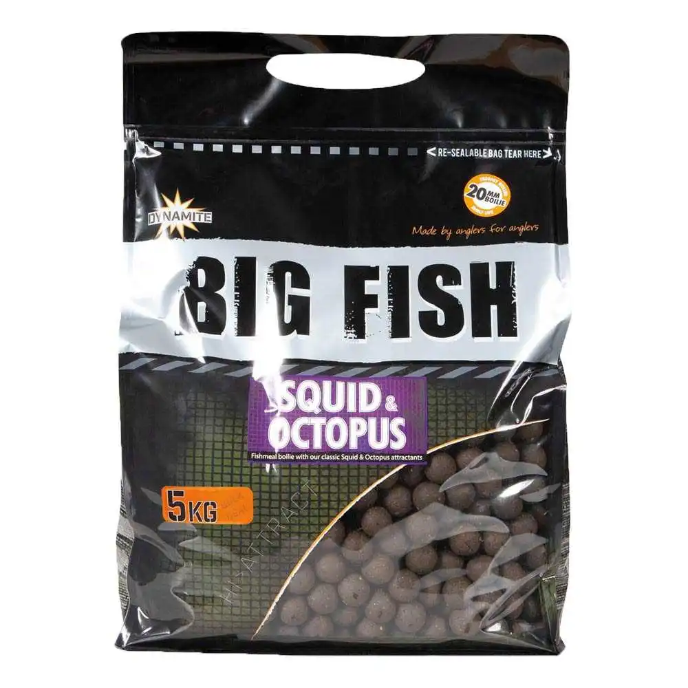Dynamite Baits Big Fish Squid & Octopus Boilie 20mm 5kg 3 Dynamite Baits Big Fish Squid & Octopus Boilie 20mm 5kg