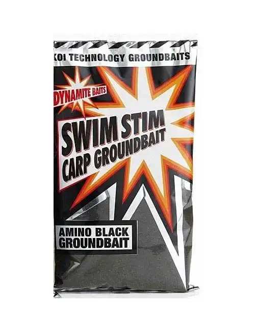 Dynamite Baits Swim Stim Groundbait - Amino Black - 900g 3 Dynamite Baits Swim Stim Groundbait - Amino Black - 900g