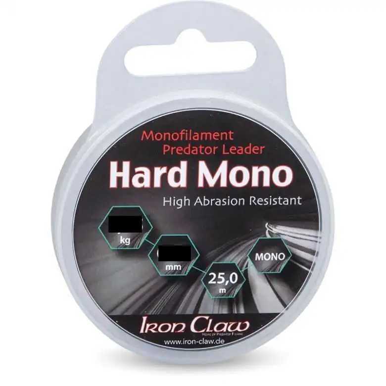 Iron Claw Hard Mono 0,60 Mm 21,65 Kg 25 Meter 3 Iron Claw Hard Mono 0,60 Mm 21,65 Kg 25 Meter