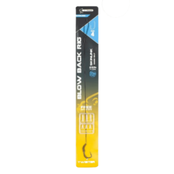 Nash Tube Blow Back Rig Hakengröße 4 Barbless 25 Lbs