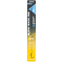 Nash Tube Blow Back Rig Hakengröße 6 Barbless 20 Lbs