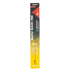 Nash Tube Blow Back Rig Hakengröße 8 Micro Barbed 15 Lbs