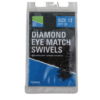 Preston Diamond Eye Match Swivels Größe 12 20 Stück -Angeln Verkaufsgeschäft preston swivels size12 1280x1280