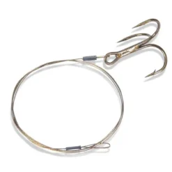 Sänger 1 X 7 Stahlvorfach Mit Drilling Größe 1/0 15 Kg 60 Cm