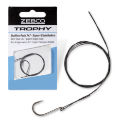 Zebco Trophy Stahlvorfach 7x7 - Exp EH 60 Cm 12 Kg