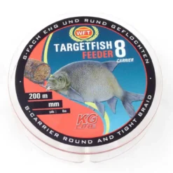 WFT Target Fish 8 TF8 Feeder 0,12 Mm 8kg 200 M Blutrot
